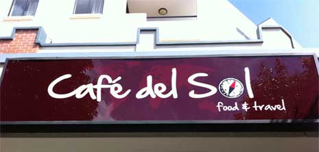 Cafe Del Sol - Signage by Digital Ink Cafe Del Sol - Signage by Digital Ink